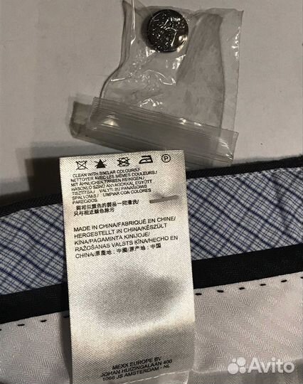 Брюки темно серые mexx мужские новые р.44