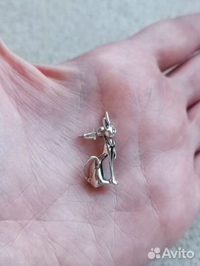 Серебряные серьги 
