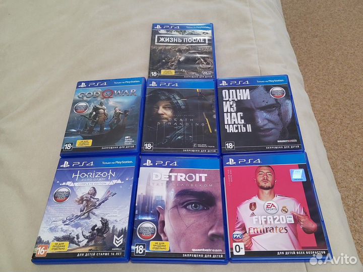 Диски игры для ps4