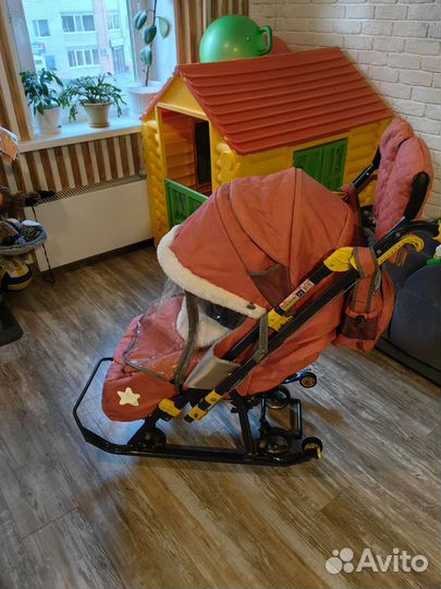 Санки коляска ника 7 3