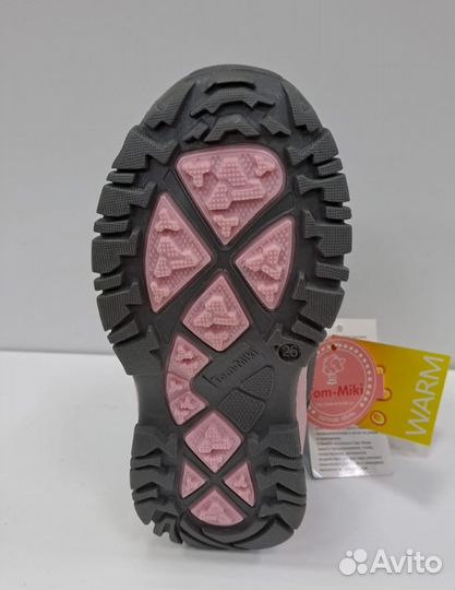 Ботинки для девочки зимние 26