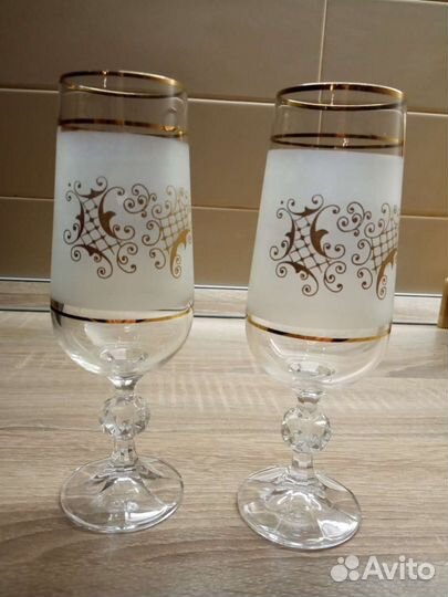 Фужеры, бокалы Богемия