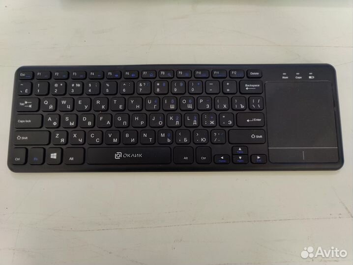 Клавиатура беспроводная с тачпадом Oklick 830ST