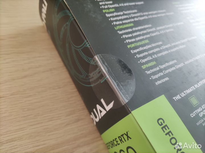 Новая видеокарта Palit GeForce RTX 4060 Dual