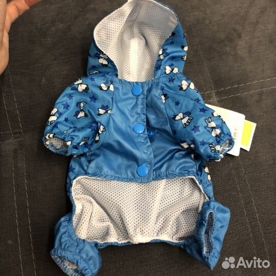 Дождевик для мини пород собак