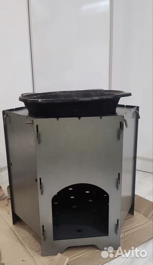 Печь для казана мангал