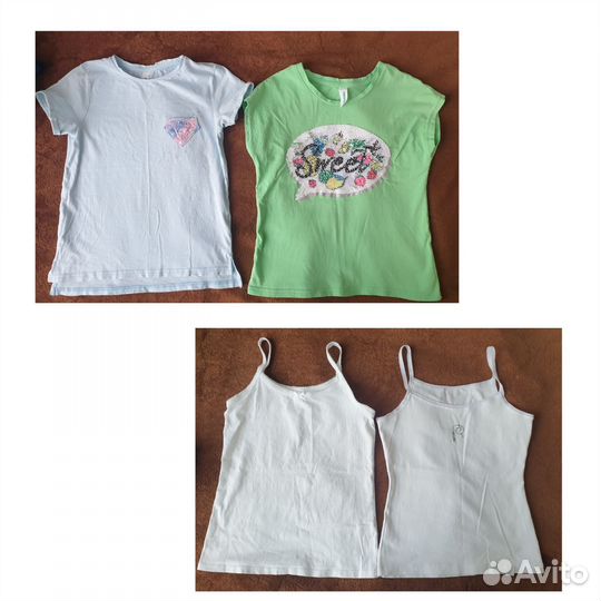 Пакет вещей для девочки р. 134-140