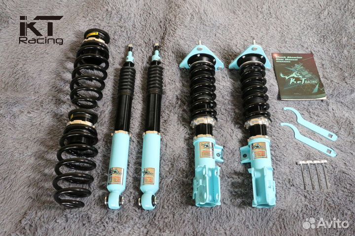 Новые койловеры KT Racing для Toyota Corolla 210