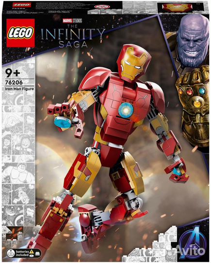 Lego Marvel Super Heroes 76206 Железный человек