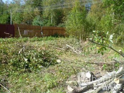 Очистка участков, щепорез