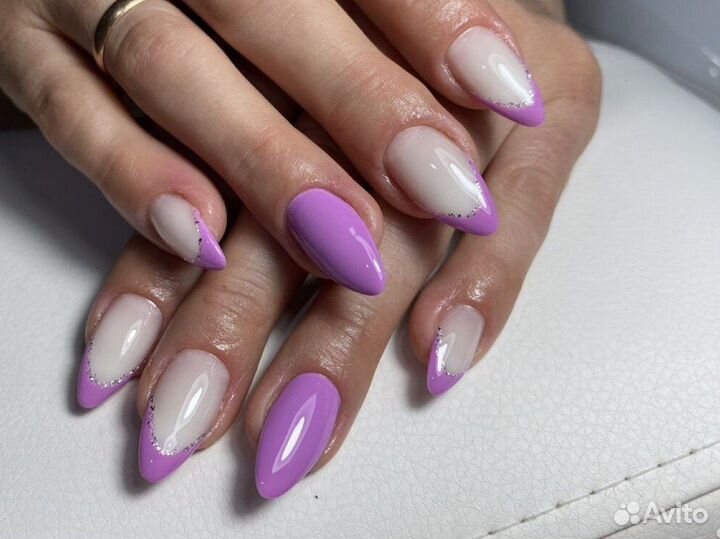 Наращивание ногтей (Дома)