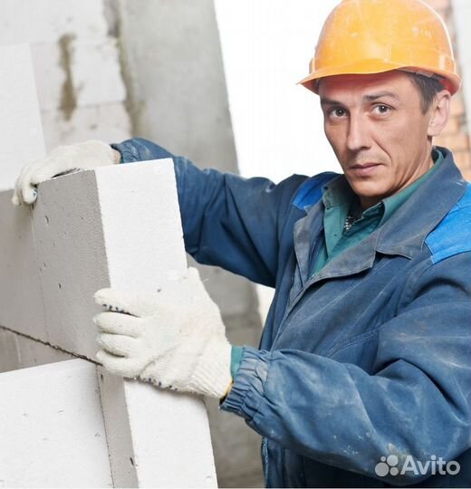 Каменщик (Питание+Проживание в Вологду)