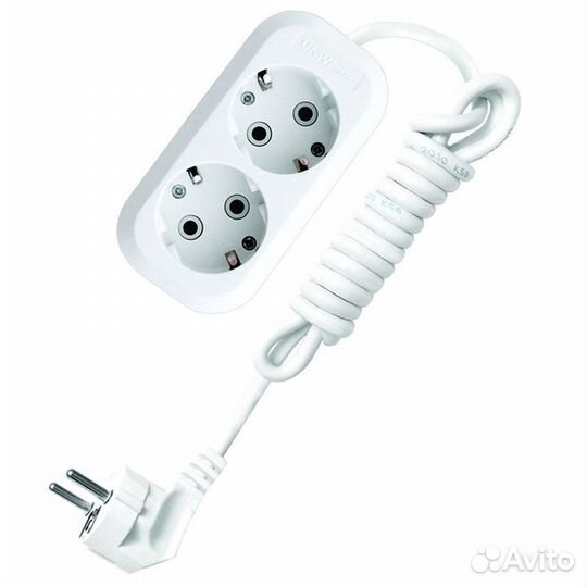 Удлинитель universal 2-гнезда 5м с з/к (9631974)