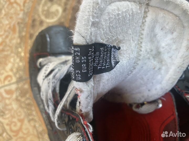 Хоккейные коньки бауэр vapor