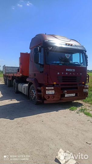 IVECO Stralis с КМУ, 2007