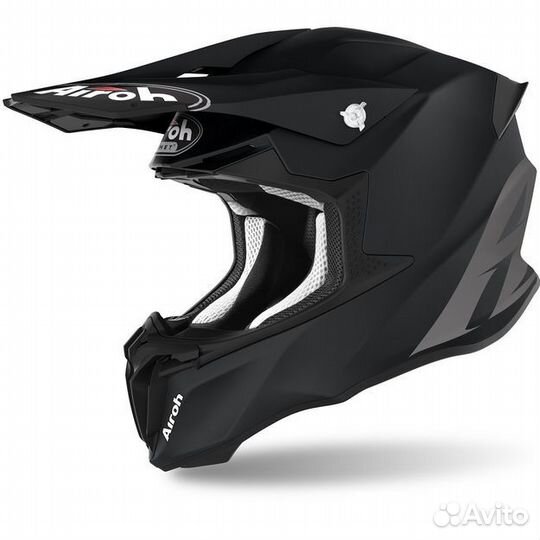 Кроссовый шлем airoh twist 2.0 black matt
