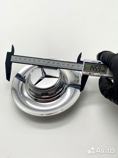 4 штуки Maybach 146/67мм (хром)