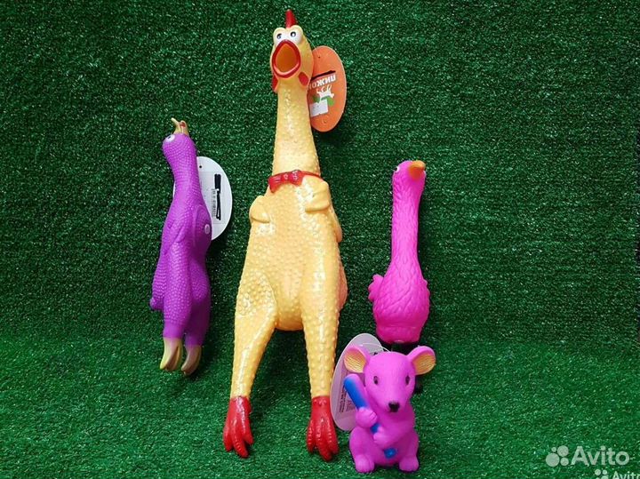 Резиновые игрушки для собак