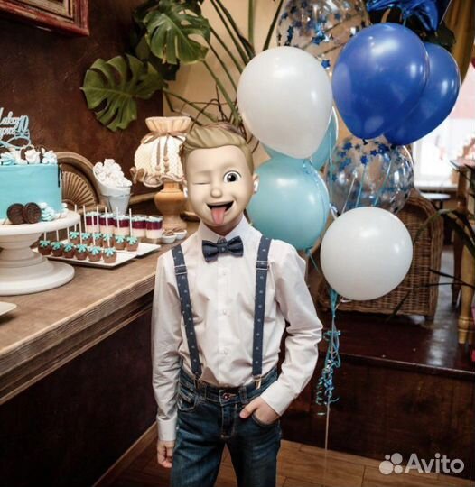 Подтяжки и бабочка