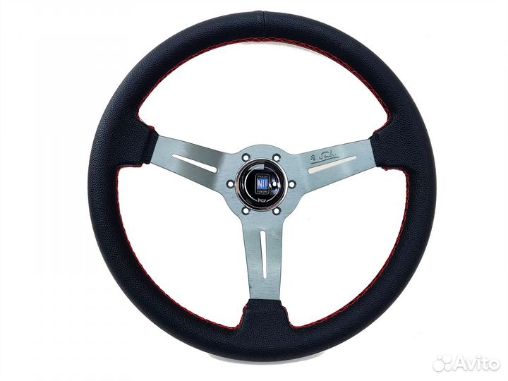 Руль Nardi style - с выносом Lite - 350мм (Pvc кож