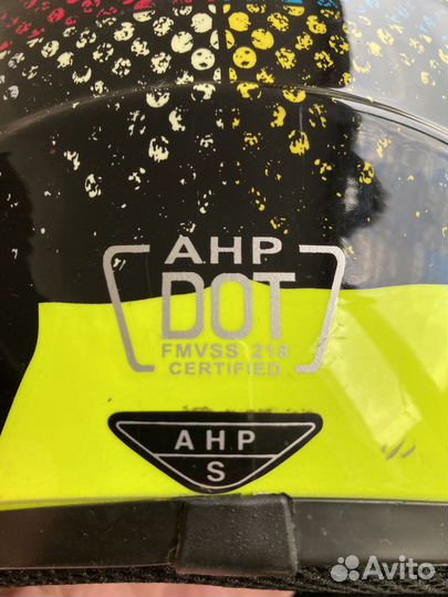 Мото шлем размер S