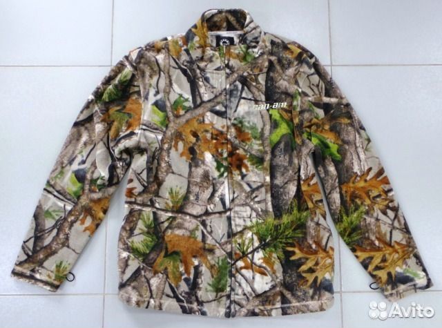 2863630637 BRP мужская флисовая кофта CAN-AM camo