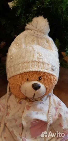 Шапка на 3-4 года зимняя