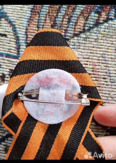 Георгиевская лента броши