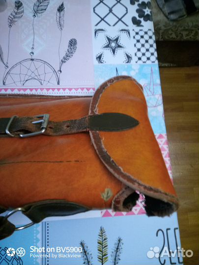 Чехол кожаный СССР для ружья