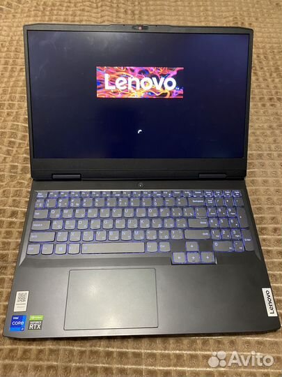 Игровой ноутбук lenovo Ideapad 3 gaming i7-12700h
