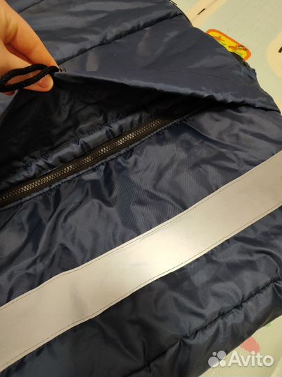 Зимний конверт в коляску на овчине до 3 лет