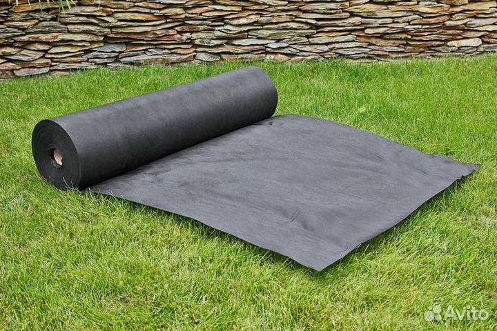 Спанбонд агроспан чёрный мульчирующий