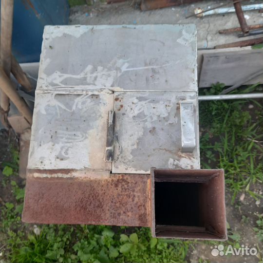 Печка-буржуйка для гаража