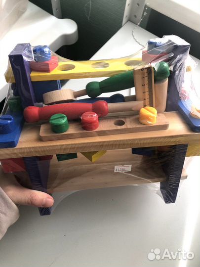 Деревянный конструктор Верстак