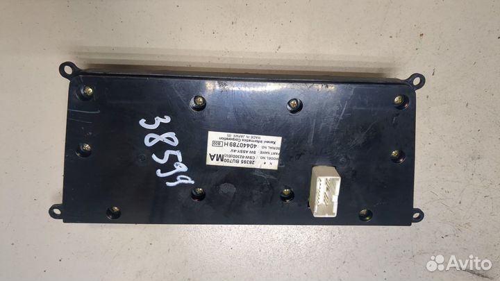 Панель управления магнитолой Nissan Almera Tino, 2004