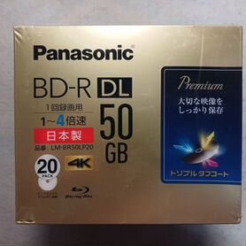 Диски Премиум Panasonic BD-R 50 gb