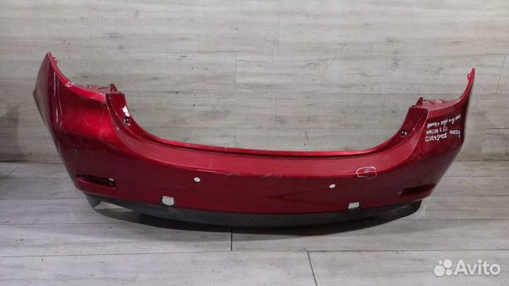 Бампер задний под парктроники Mazda 6 Gj С 2013 По