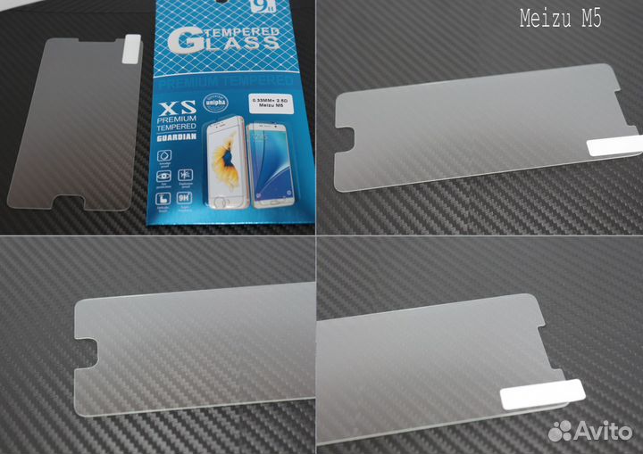 Meizu защитные стёкла (модели в описании)