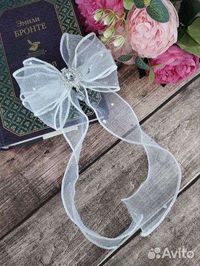 Бантики, ободки ручной работы
