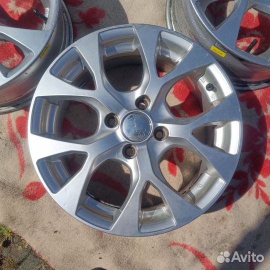 Литые диски r15 4х100 цо 54.1