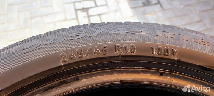 Pirelli Cinturato P7 245/45 R18 и 275/40 R18 100Y