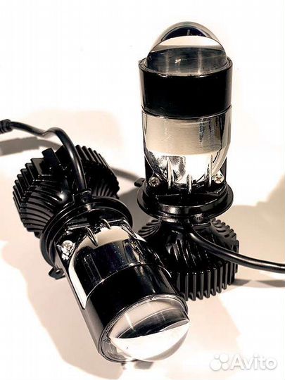 Led лампы h4 с линзой