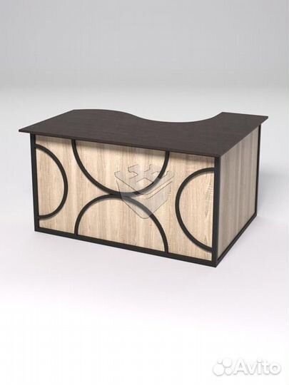 Стол эргономичный офисный сэ-13А (левосторонний) &