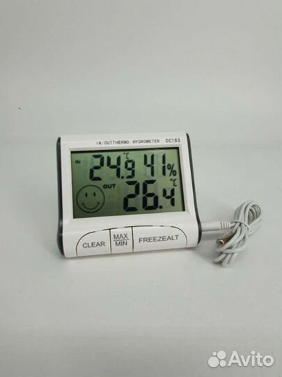 Термометр-гигрометр электронный, DC 103