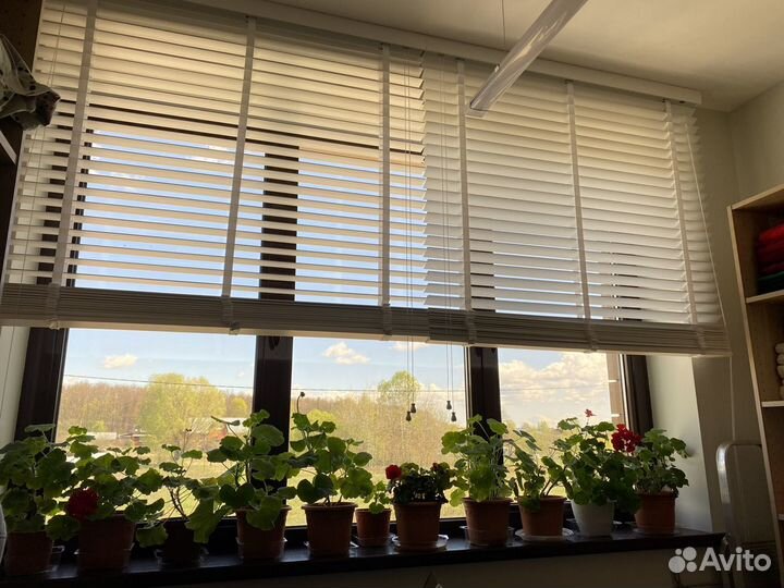 Жалюзи горизонтальные деревянные бамбук дерево