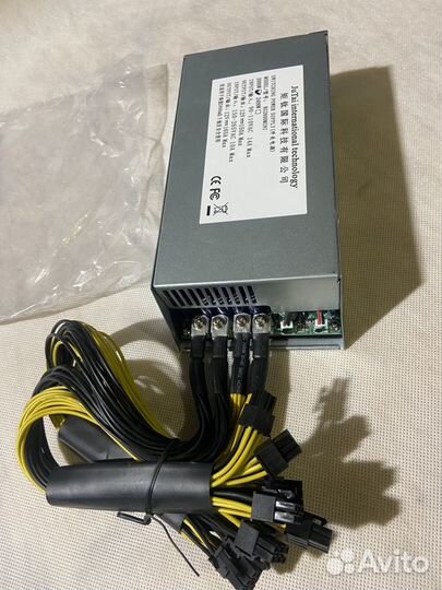 Блок питания 2000w для асик Antminer/Avalon