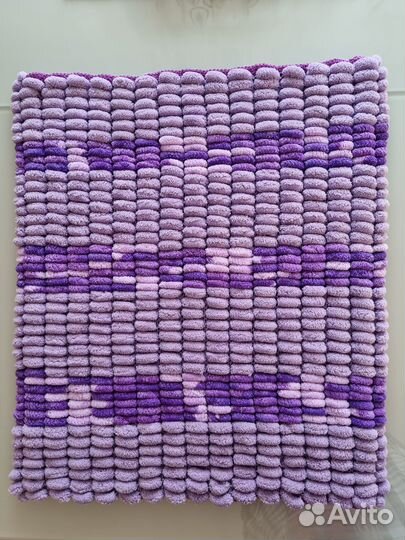 Плед детский вязаный