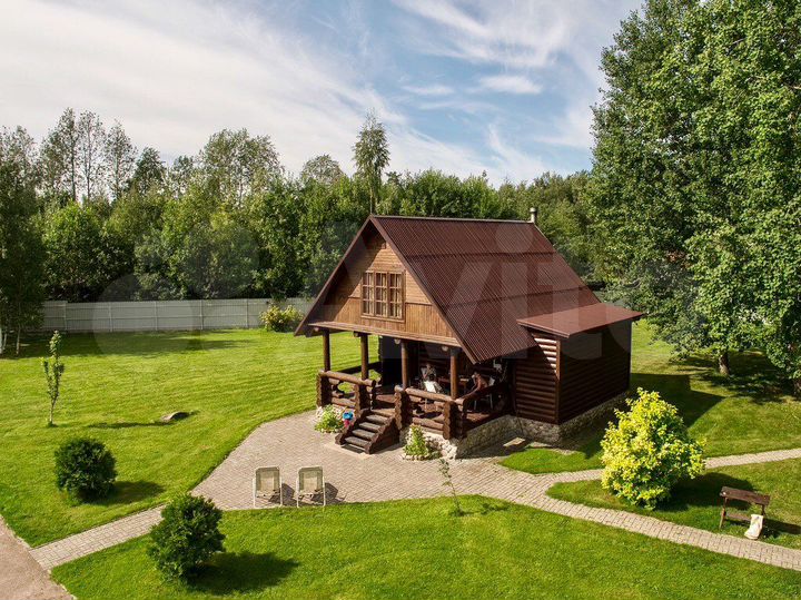 Коттедж 102 м² на участке 25 сот.