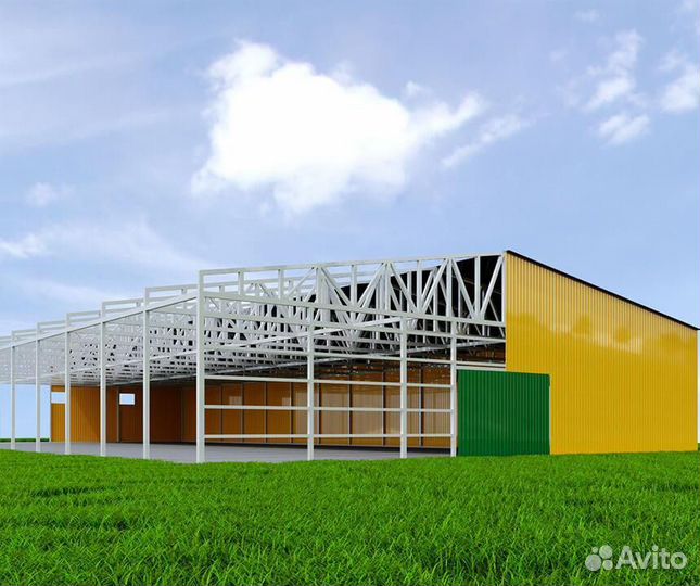 Быстровозводимые ангары, здания