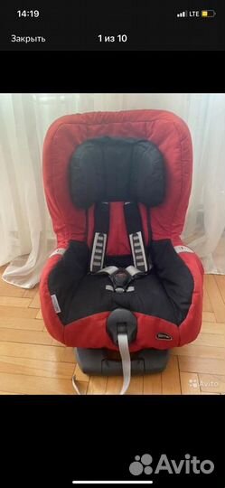Детское автокресло britax romer isofix